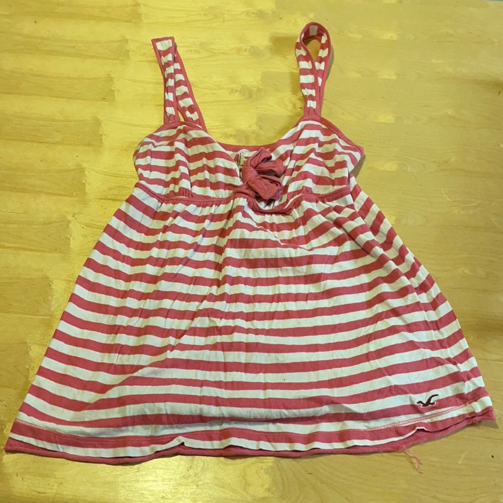 Striped hollister tank